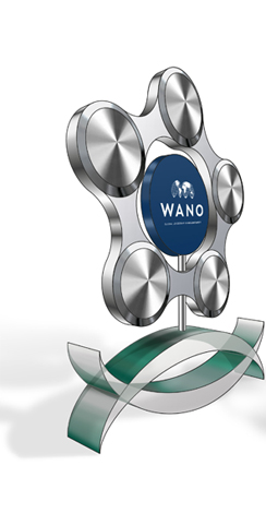 WANO Award Trophy Design visual image 3