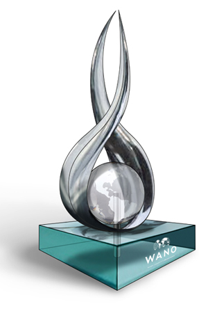 WANO Award Trophy Design visual image 8