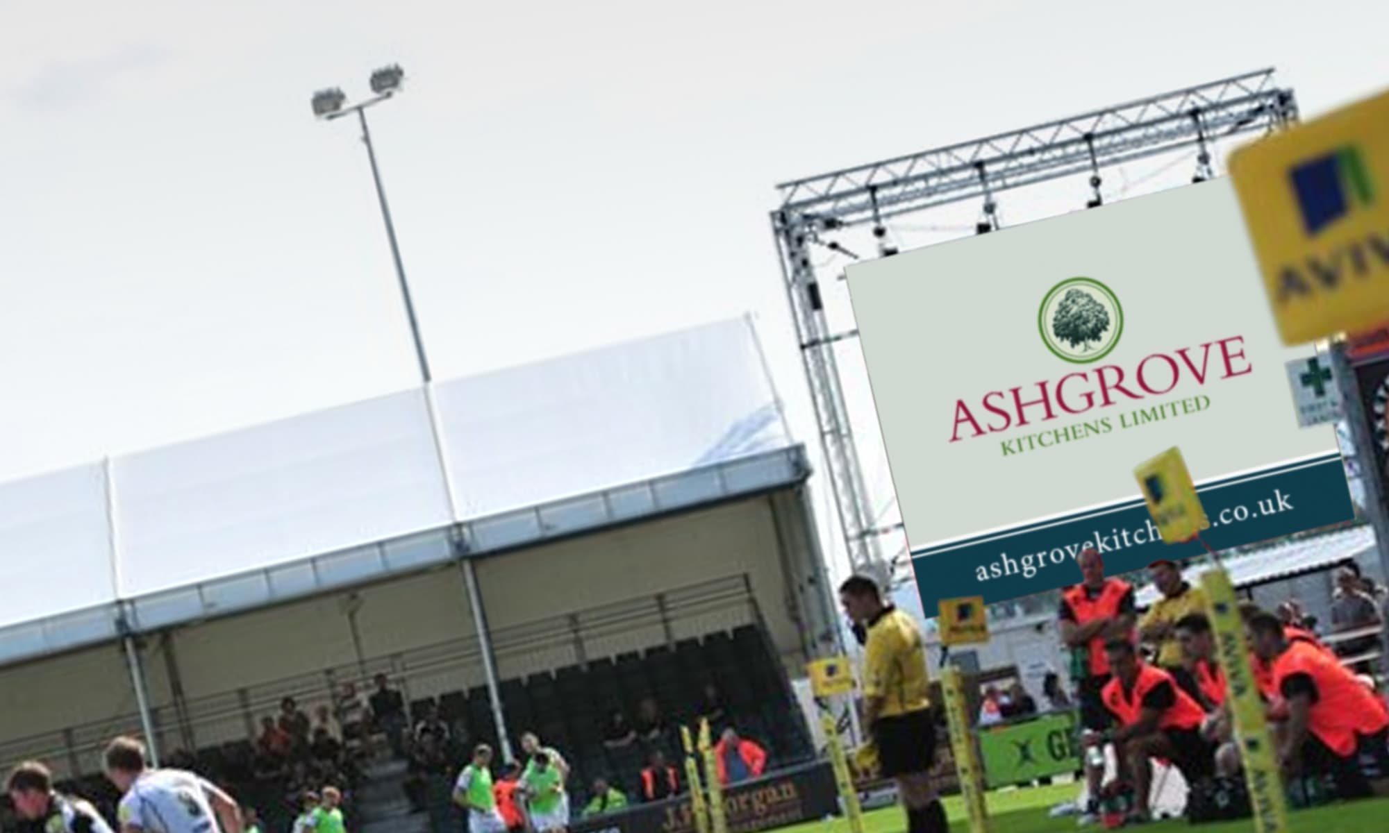 Ashgrove Kitchens Promotional Advertising Video at Exeter Chiefs Rugby Ground