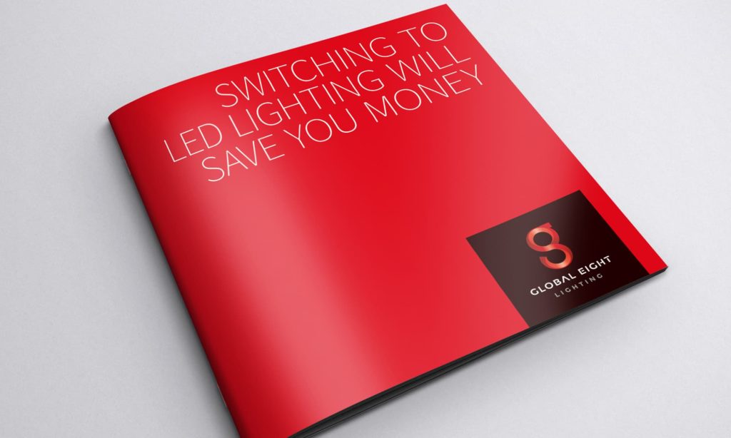 Global Eight Lighting Branding - Modern Brochure Cover Design