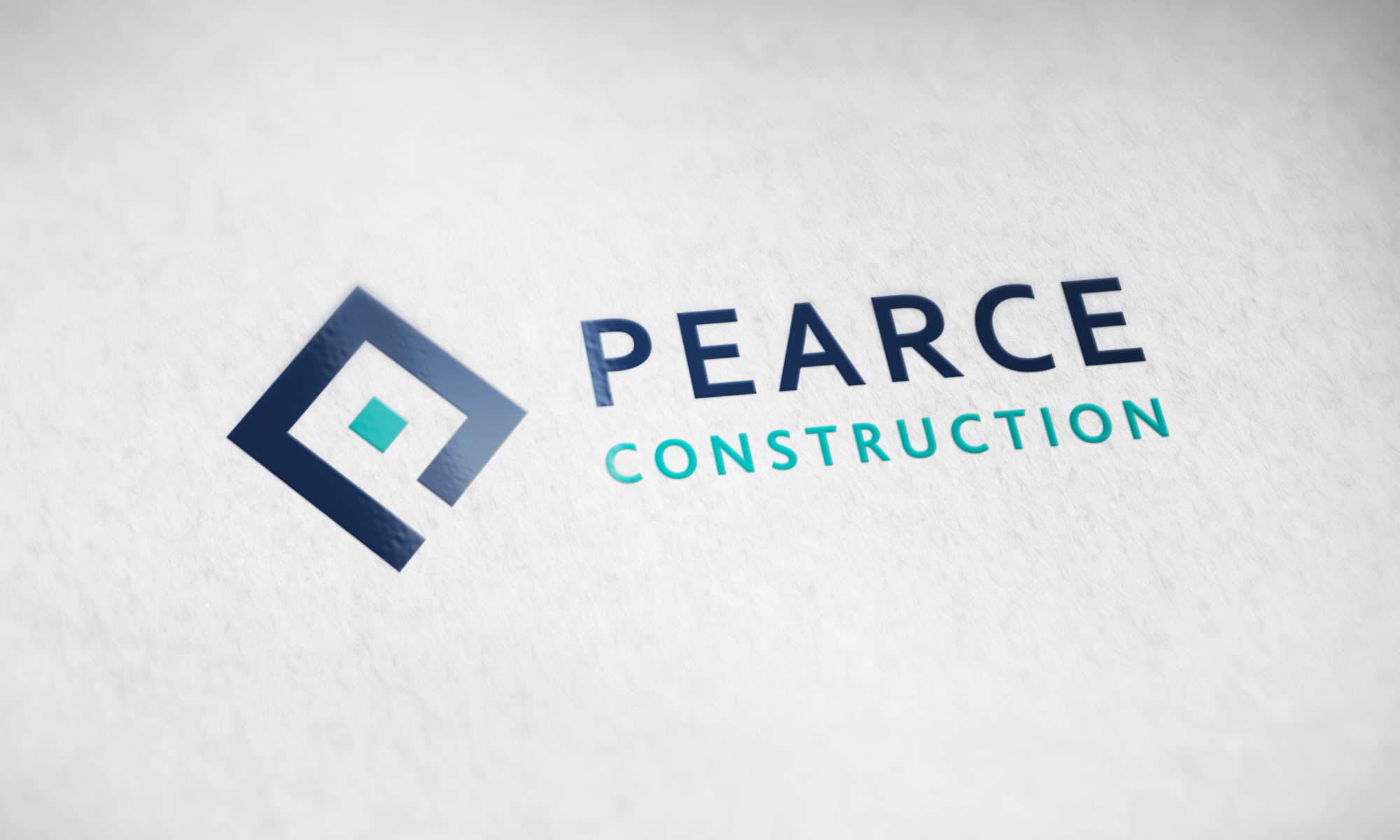 Pearce Construction Branding and New Logo Design